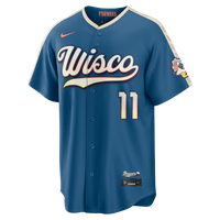 Milwaukee Brewers Jackson Chourio Mineral Blue 2026 City Connect Stadium Jersey