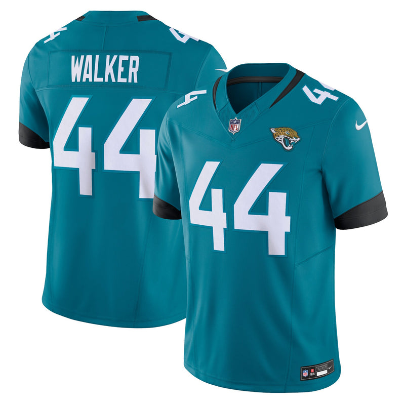 Jacksonville Jaguars Travon Walker Teal Limited Jersey