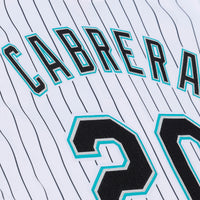 Florida Marlins Miguel Cabrera White 2003 Cooperstown Collection Authentic Jersey