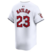 Cleveland Guardians Bo Naylor White Home Limited Player Jersey