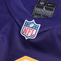 Minnesota Vikings Dallas Turner Purple Alternate Game Jersey