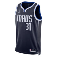 Dallas Mavericks Statement Edition Swingman Jersey - Navy - Klay Thompson