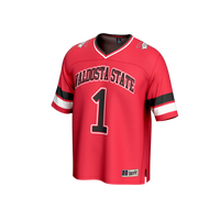 #1 Valdosta State Blazers Lightweight Collegiate Football Fashion Jersey - Red