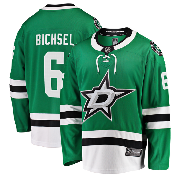 Dallas Stars Lian Bichsel Kelly Green Home Breakaway Jersey
