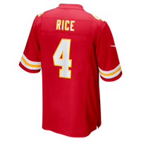 Kansas City Chiefs Rashee Rice Red Game Jersey