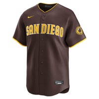 San Diego Padres Jackson Merrill Brown Road Limited Player Jersey