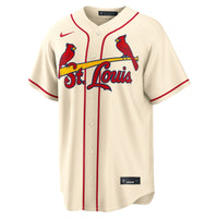 St. Louis Cardinals Lars Nootbaar Cream Alternate Replica Jersey