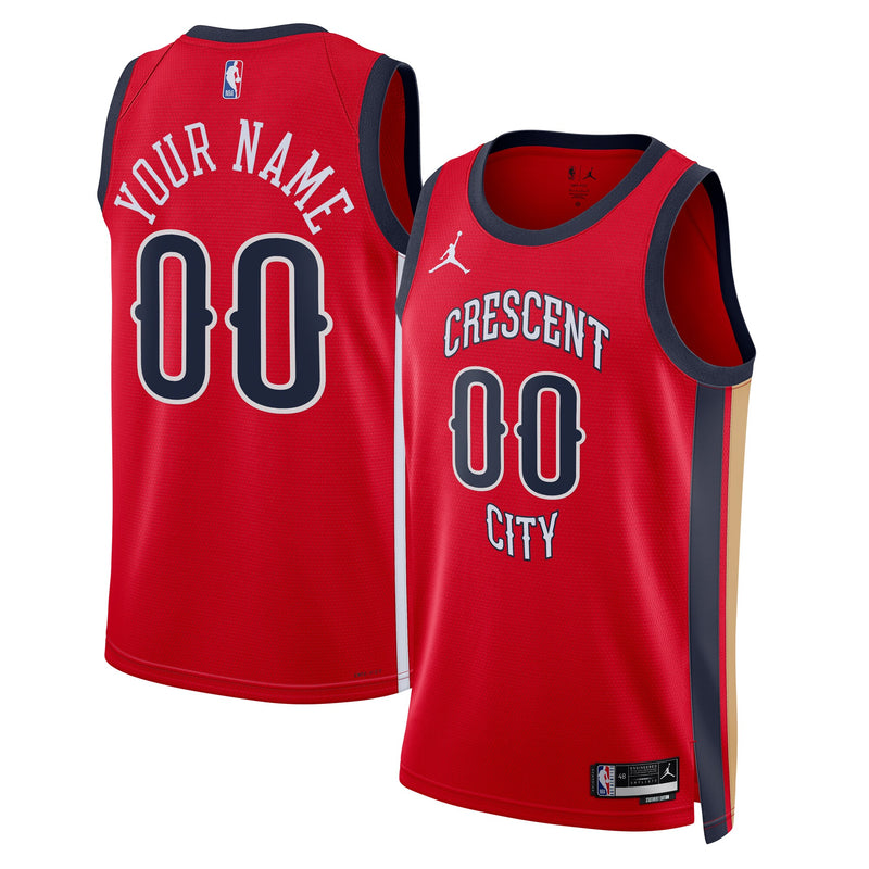 New Orleans Pelicans Statement Swingman Jersey - Custom