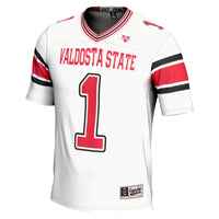 #1 Valdosta State Blazers Endzone Football Jersey - White