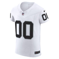 Las Vegas Raiders White Elite Custom Jersey