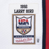 USA Basketball Authentic Jersey Larry Bird 1992