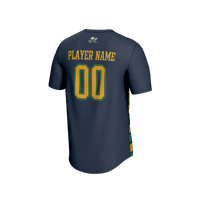 Notre Dame Fighting Irish Collegiate Soccer NIL Pick-A-Player Fashion Jersey - Navy/Gold