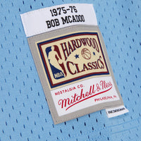 Buffalo Braves Bob McAdoo 1975 Dark Authentic Jersey - Columbia Blue