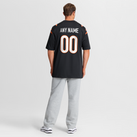 Cincinnati Bengals Black Game Custom Jersey