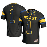 #1 North Carolina A&T Aggies Football Jersey - Black