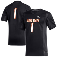 #1 Idaho State Bengals Replica Football Jersey - Black