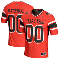 Texas Tech Red Raiders Personalized Football Fashion Jersey - Red