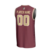 Florida State Seminoles NIL Pick-A-Player Basketball Icon Print Lightweight Jersey - Garnet