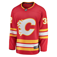 Calgary Flames Dustin Wolf Red Home Breakaway Jersey