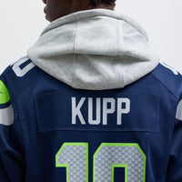 Seattle Seahawks Cooper Kupp College Navy Team Game Jersey