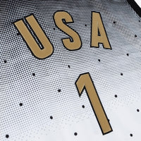 NBA Devin Booker 2016 USA Authentic Jersey All-Star - White/Black