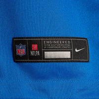 Detroit Lions Calvin Johnson Blue Team Retired Game Jersey