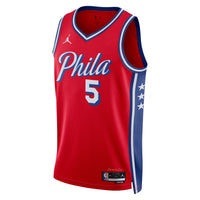 Philadelphia 76ers Statement Edition Swingman Jersey - Red - Quentin Grimes