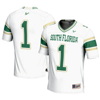 #1 South Florida Bulls Football Jersey - White