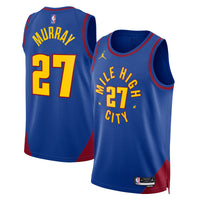 Denver Nuggets Statement Edition Swingman Jersey - Blue - Jamal Murray