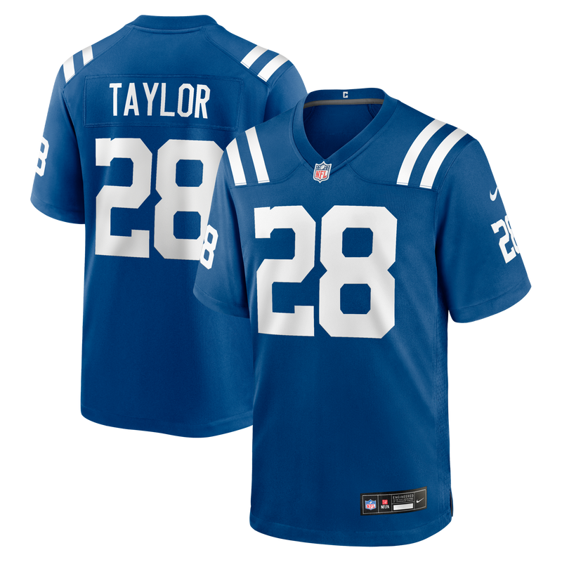 Indianapolis Colts Jonathan Taylor Royal Player Game Jersey