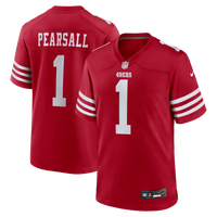 San Francisco 49ers Ricky Pearsall Scarlet Team Game Jersey
