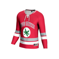 Ohio State Buckeyes Lightweight Hockey Fashion Jersey - Scarlet