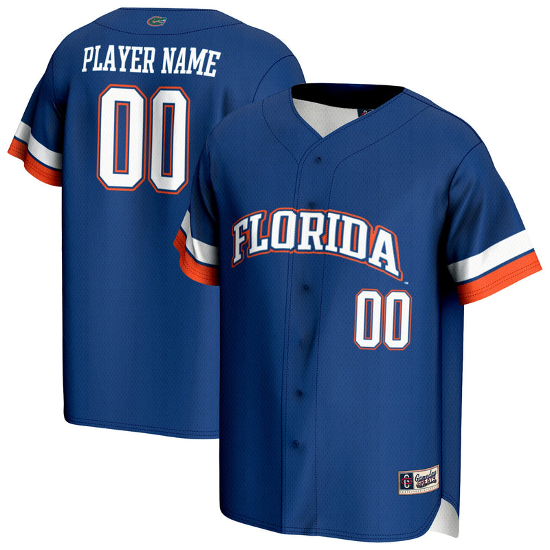 Florida Gators NIL Pick-A-Player Lightweight Baseball Jersey - Royal