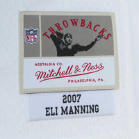 New York Giants Eli Manning White Legacy Replica Jersey