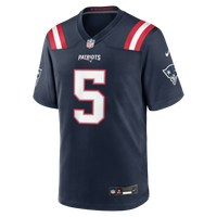 New England Patriots Dre'Mont Jones Navy Team Game Jersey