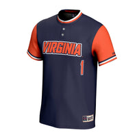 Virginia Cavaliers Lightweight Softball Fashion Jersey - Navy