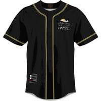 Kennebec Valley Community College Lightweight Baseball Jersey - Black