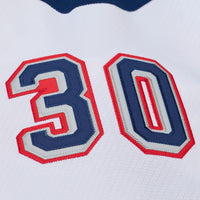 New York Rangers Henrik Lundqvist White 2014 NHL Stadium Series Power Play Jersey