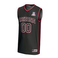 Arizona Wildcats Lightweight Collegiate Basketball NIL Pick-A-Player Fashion Jersey - Black