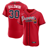 Atlanta Braves Drake Baldwin Red MLB Awards Authentic Jersey