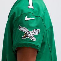 Philadelphia Eagles Jalen Hurts Kelly Green Alternate Elite Jersey