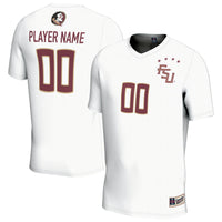 Florida State Seminoles NIL Pick-A-Player Lightweight Collegiate Soccer Fashion Jersey - White