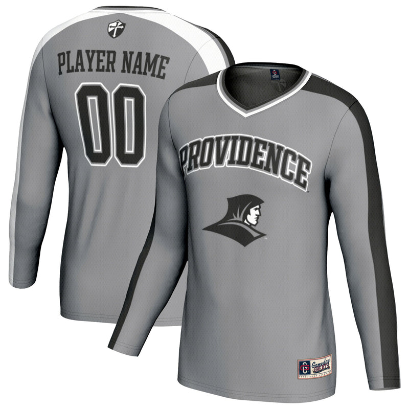 Providence Friars NIL Pick-A-Player Lightweight Collegiate Volleyball Fashion Jersey - Silver