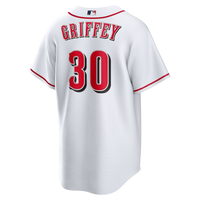 Cincinnati Reds Ken Griffey Jr. White Home Retired Player Replica Jersey