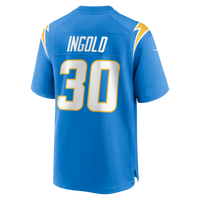 Los Angeles Chargers Alec Ingold Powder Blue Team Game Jersey