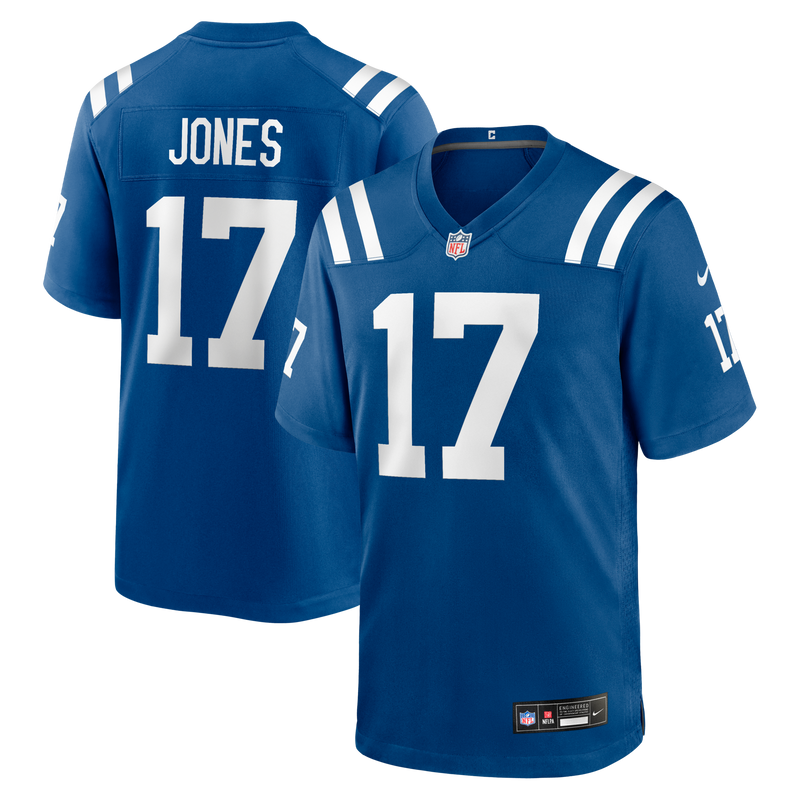 Indianapolis Colts Daniel Jones Royal Team Game Jersey