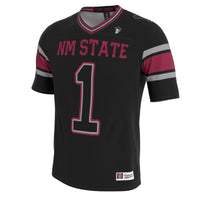 New Mexico State Aggies Lightweight Collegiate Football Blackout Fashion Jersey