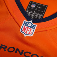 Denver Broncos Frank Crum Orange Team Game Jersey