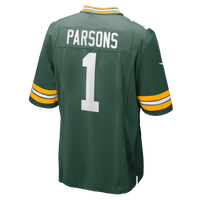 Green Bay Packers Micah Parsons Green Game Player Jersey