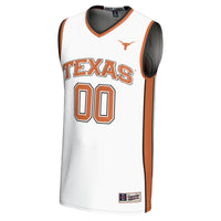 Texas Longhorns NIL Pick-A-Player Lightweight Basketball Fashion Jersey - White